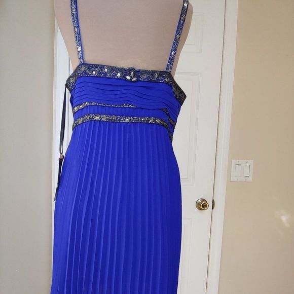 NWT Sue Wong  style N9366 in Saphire Color Size 12 - Picture 4 of 5